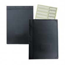 흑표지 PP A4 10조 서류표지 가로형 세로형