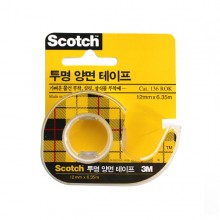 3M 투명 양면테이프 본품(137-ROK) 12mmx11.4m