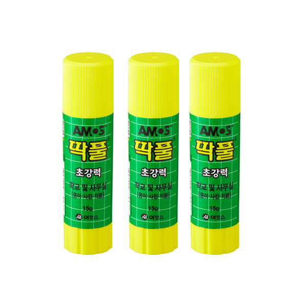 아모스 딱풀 15g 3개
