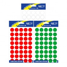 플로앰 칼라 분류용라벨 10-301