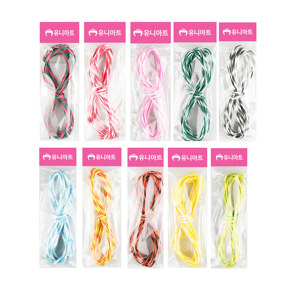 유니아트 1000 투톤 칼라지끈 3mm