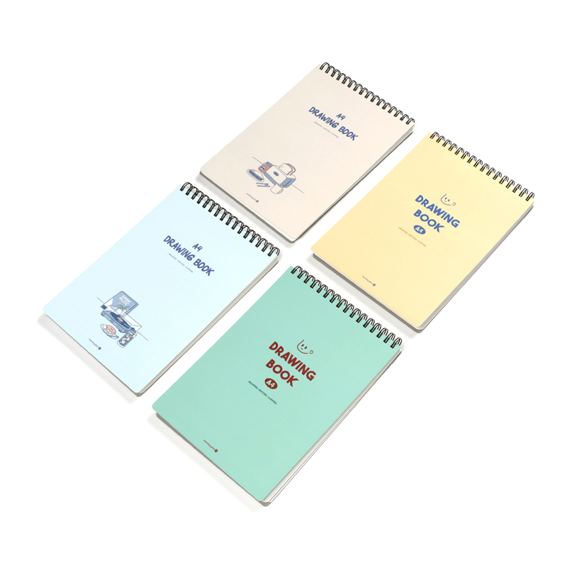 모닝글로리 드로잉북 A4 SP 도화용지 스프링 상철