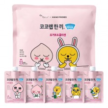 카카오프렌즈 코코랩 한끼 라이트 1팩 50g x 5입 오거트&콜라겐