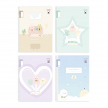 펜피아 2000 초등 스프링노트 3-6 무제 21줄 랜덤