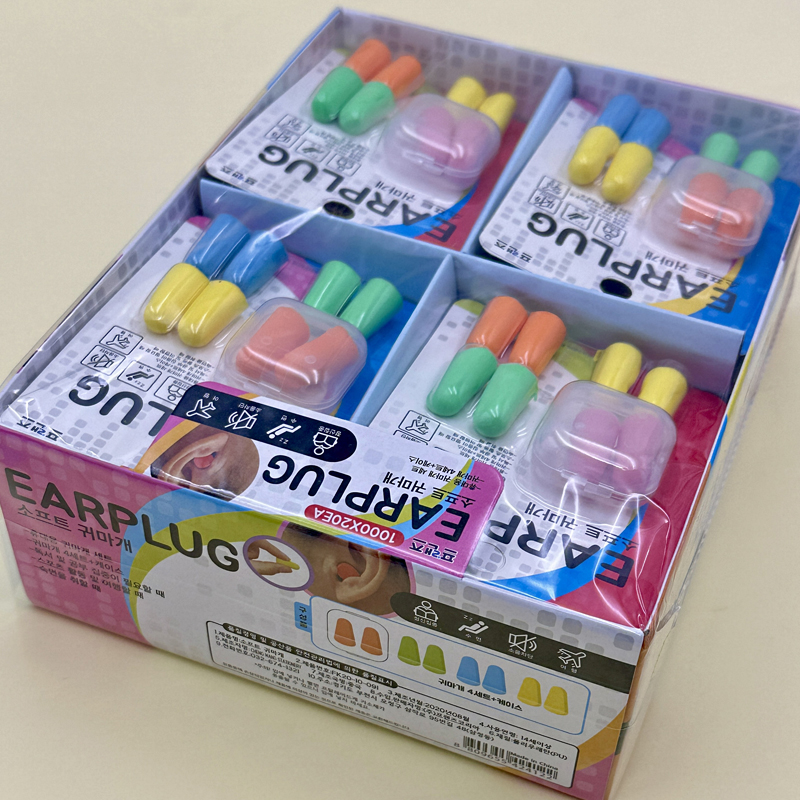 1000 프랜즈 소프트 귀마개  소음방지 랜덤발송