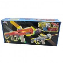 40000 골드스타 LED 무빙 자동 소프트건 랜덤